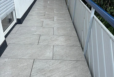 Terrassen-Sanierung mit Platten